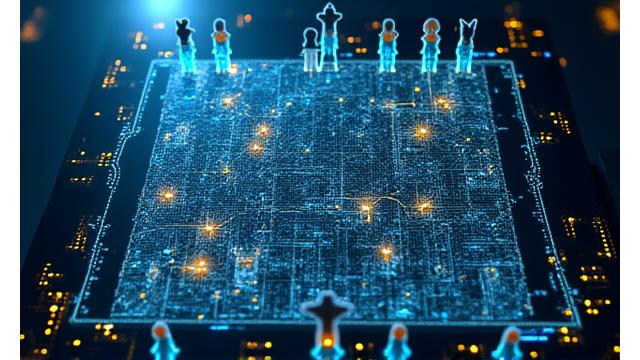 Strateji oyunu düşman AI'sının karmaşık ağ haritası